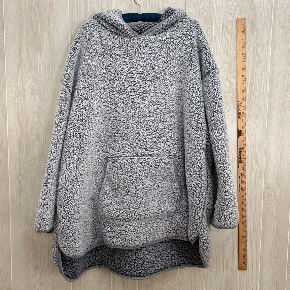 Simply Vera Vera Wang Oversized Fleece Hoodie Plus Size 3x